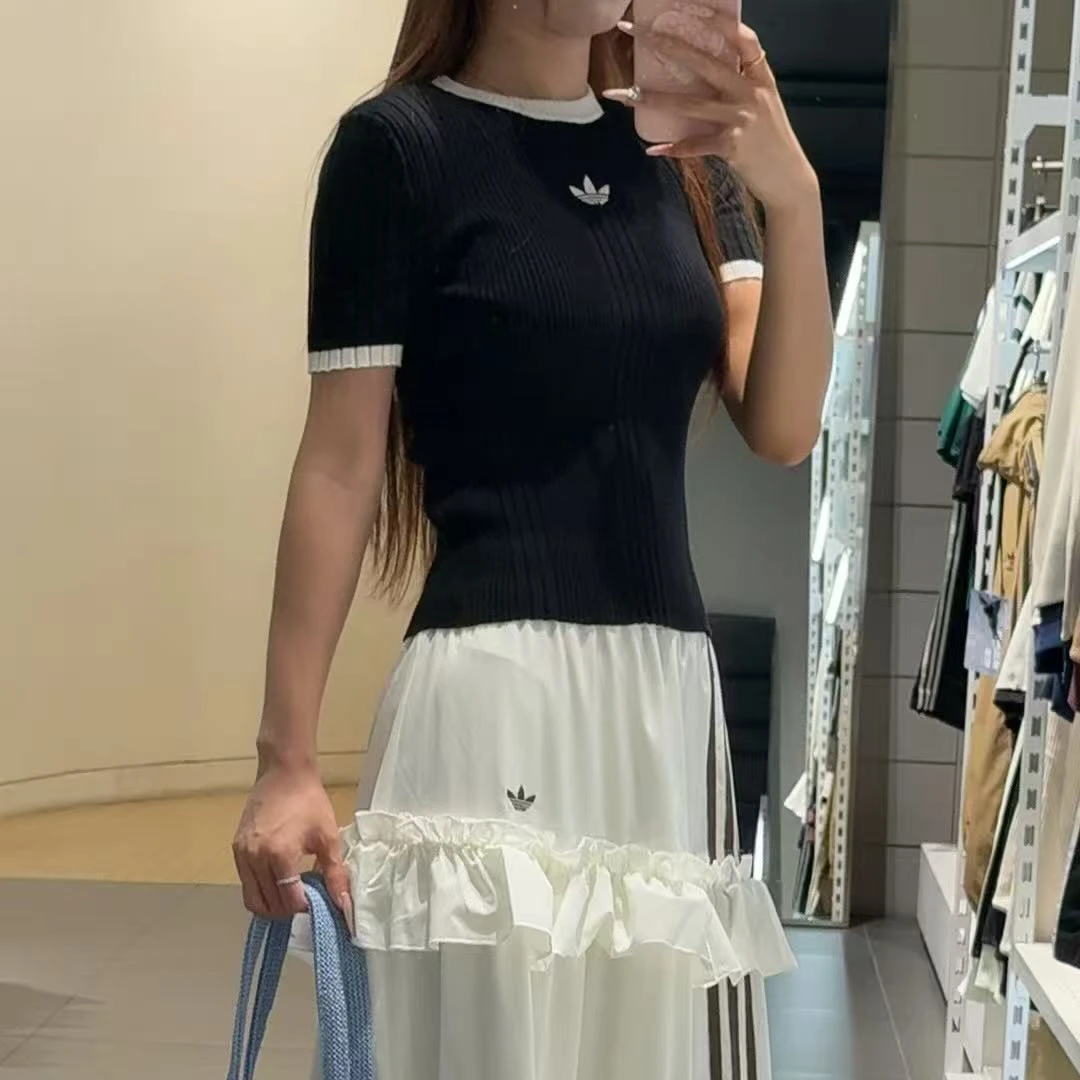 阿迪达斯OTT TIGHT T-SHIRT SS梭织运动修身短袖T恤KS6110