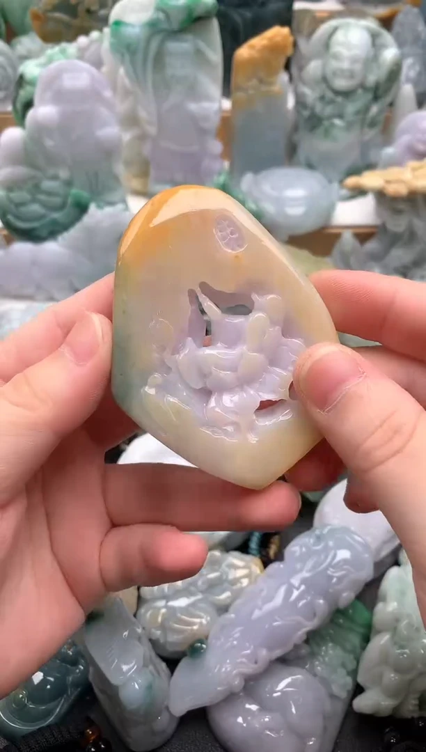 吊坠(不含链)未镶嵌翡翠1