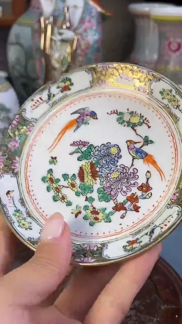 瓷片微瑕慎拍景德镇窑老厂瓷器单件