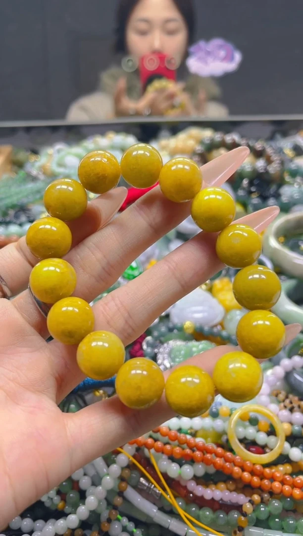 颈饰未镶嵌翡翠13MM