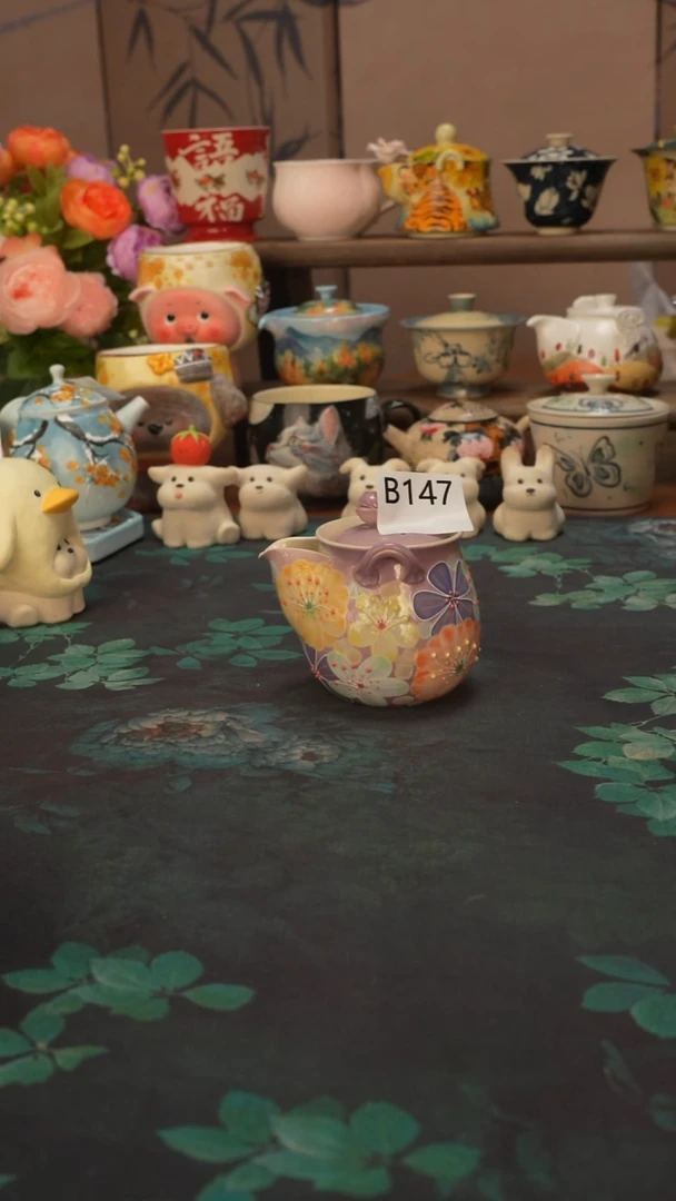 花满蹊  紫色宝瓶147