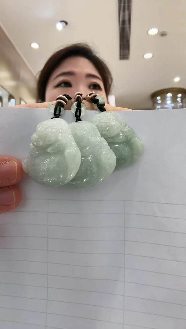 翡翠未镶嵌颈饰12多样发一