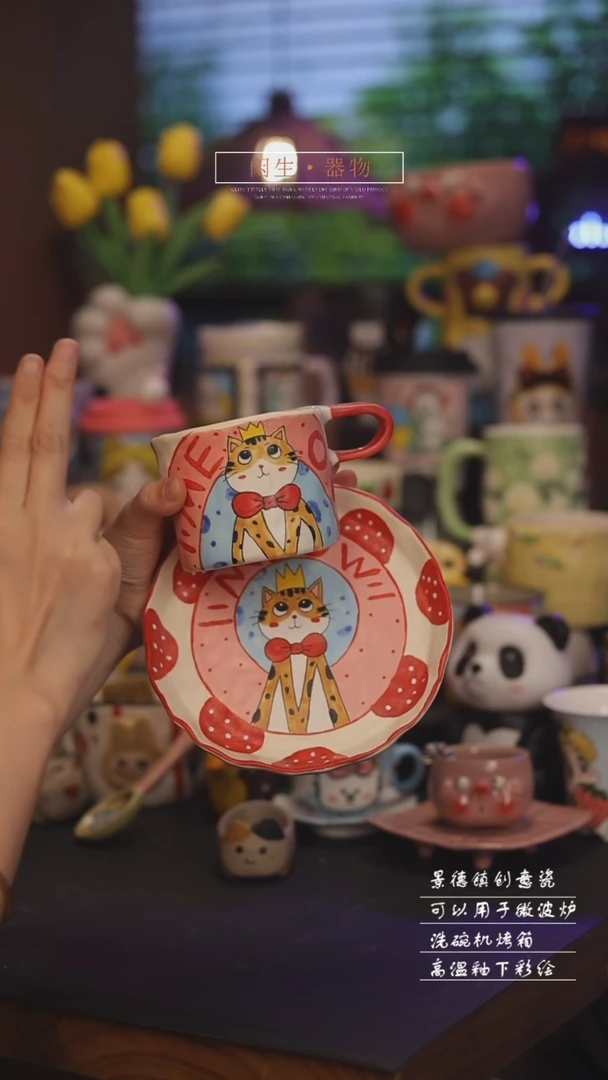景德镇可爱设计师款陶瓷