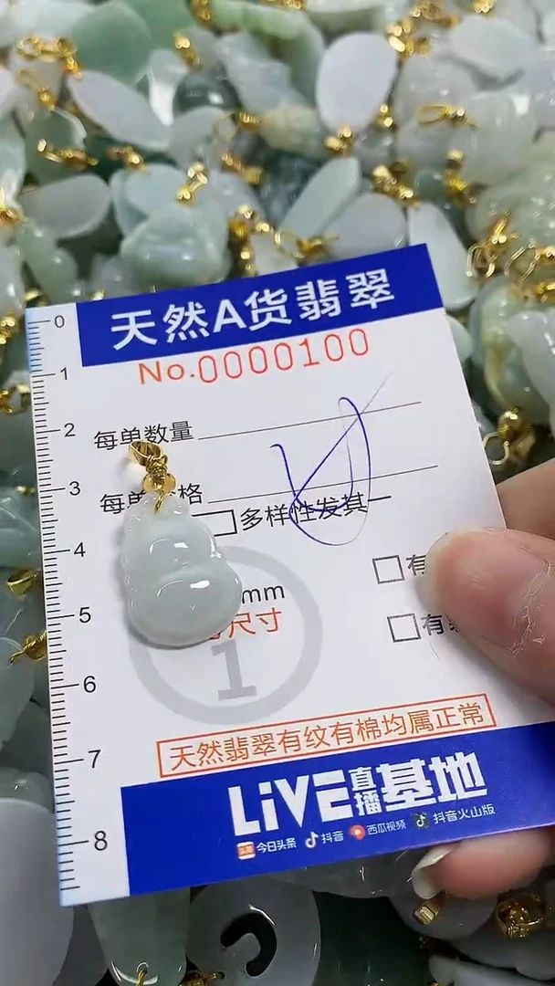 颈饰未镶嵌翡翠纯天然货a翡翠