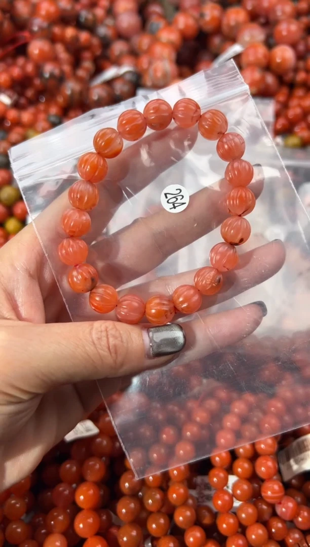 未镶嵌手串南红玛瑙1