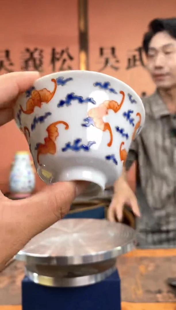吴义松陶瓷联盟手绘陶瓷编号：3606