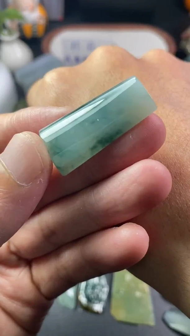 未镶嵌定制翡翠翡翠片料定制未镶嵌1.3-7