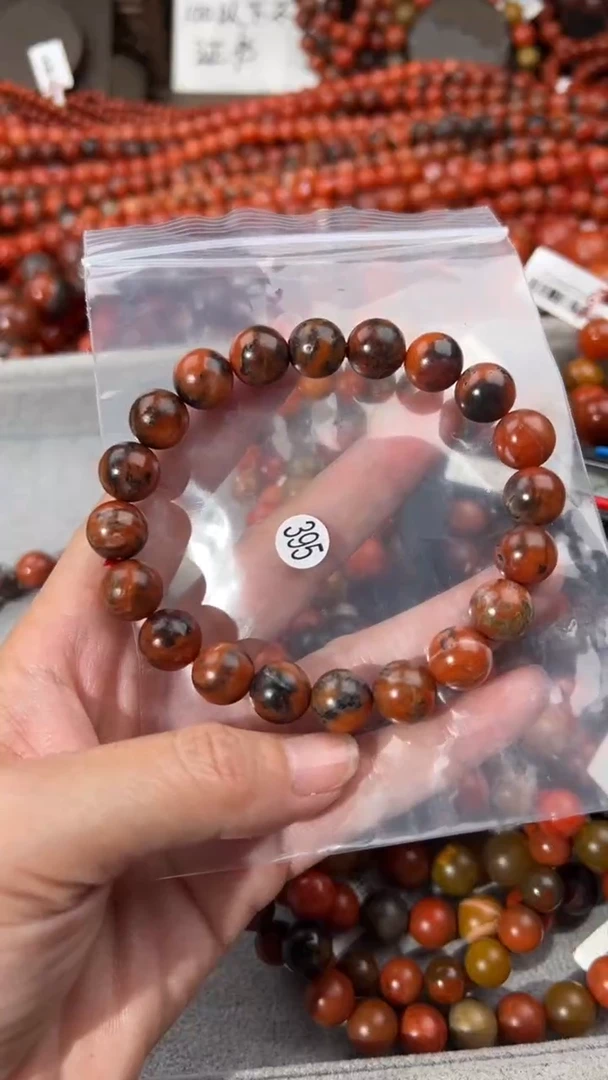 南红玛瑙手串未镶嵌11+