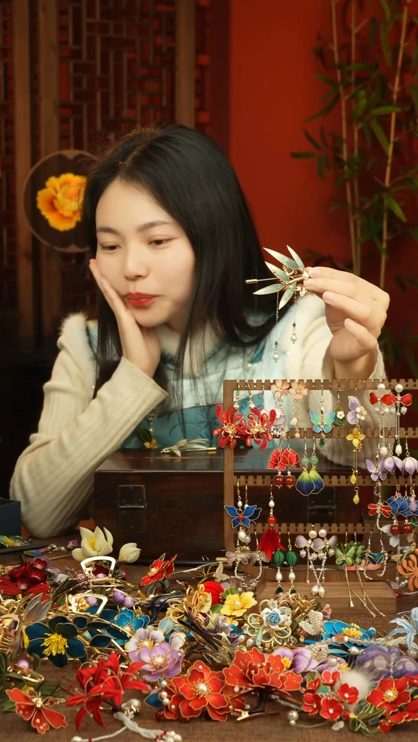 【闪购商品】刺绣纯手工非遗国风饰品