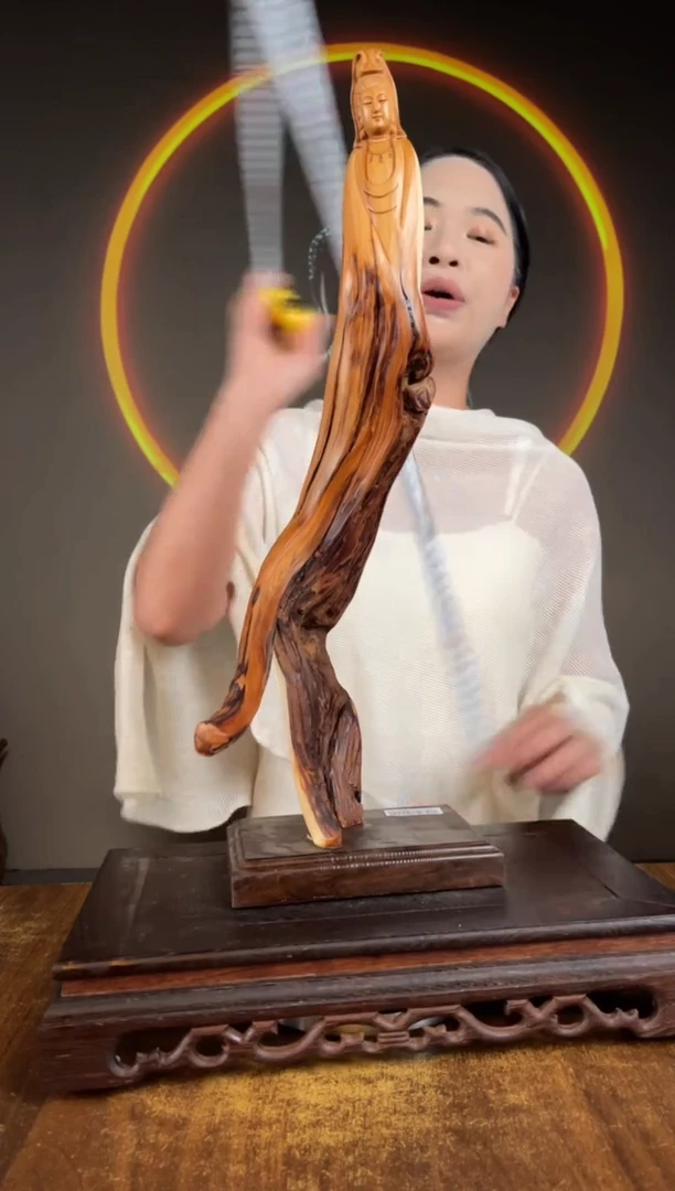 柏木（崖柏）手工摆件,先抢先得! 编号:74