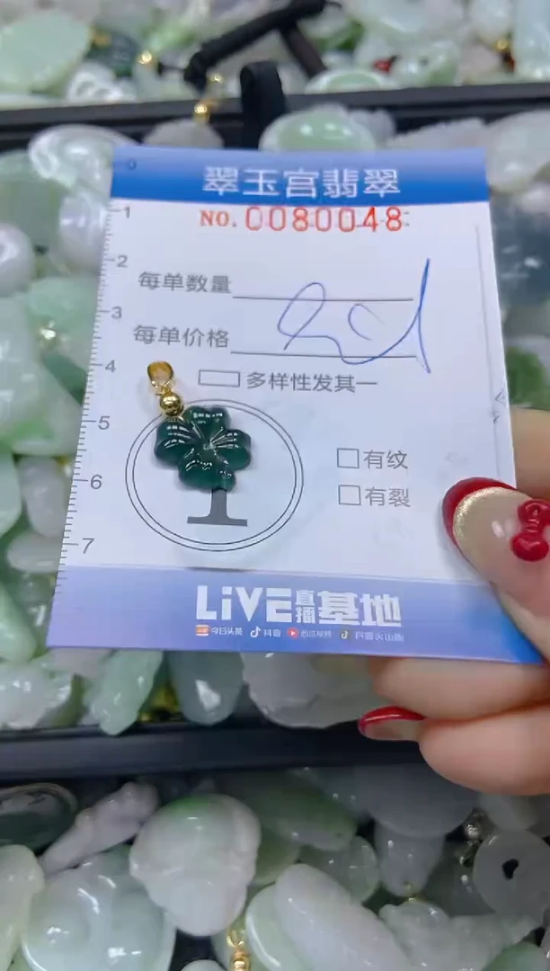 【闪购商品】翡翠颈饰未镶嵌闪购0080048