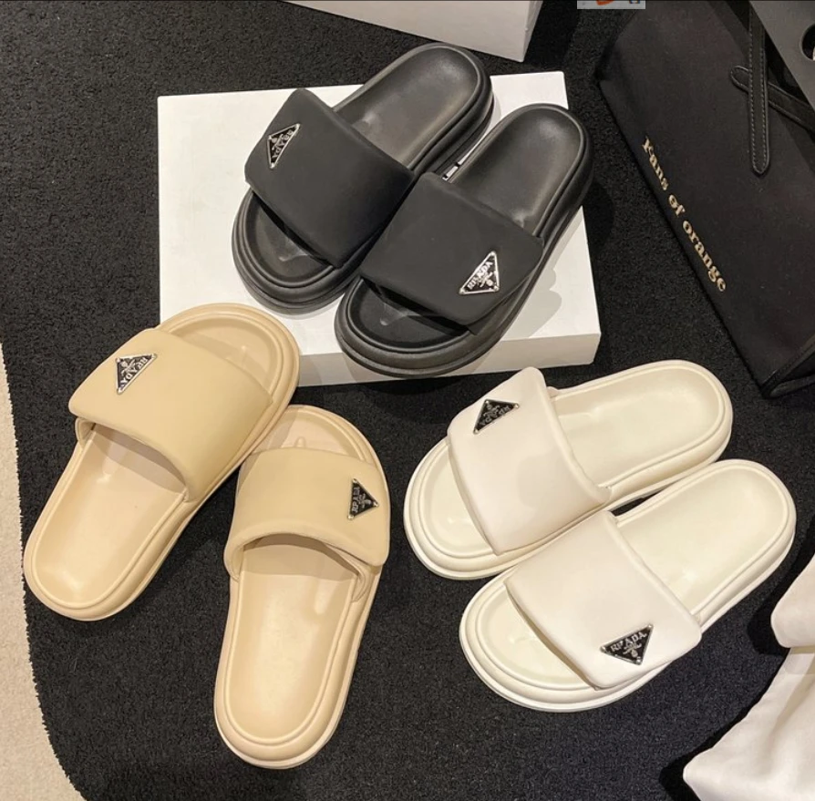 【yll 】果冻鞋软底软面厚底一字拖女22025新款时尚百外穿配裙子c77