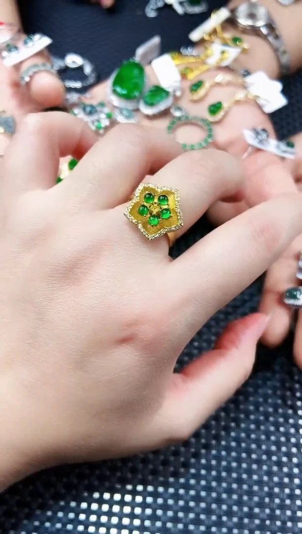 【闪购商品】翡翠戒指未镶嵌11111111