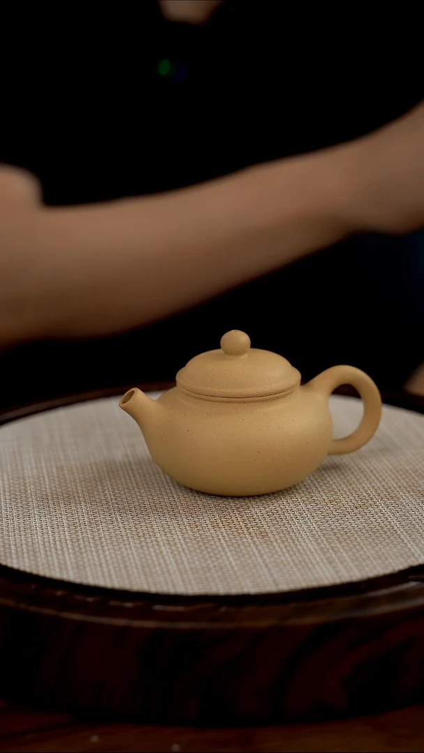 茶壶紫砂民间美女艺人赵老师精工半手绿泥0添加（检测加60）