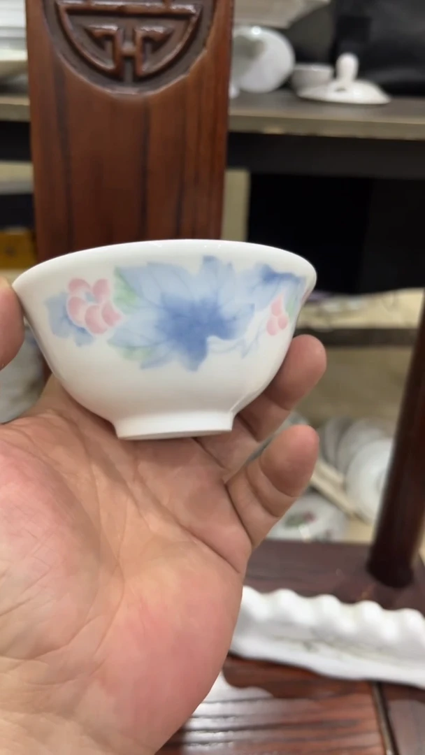 9.5尺码湖南醴陵釉下五彩陶瓷