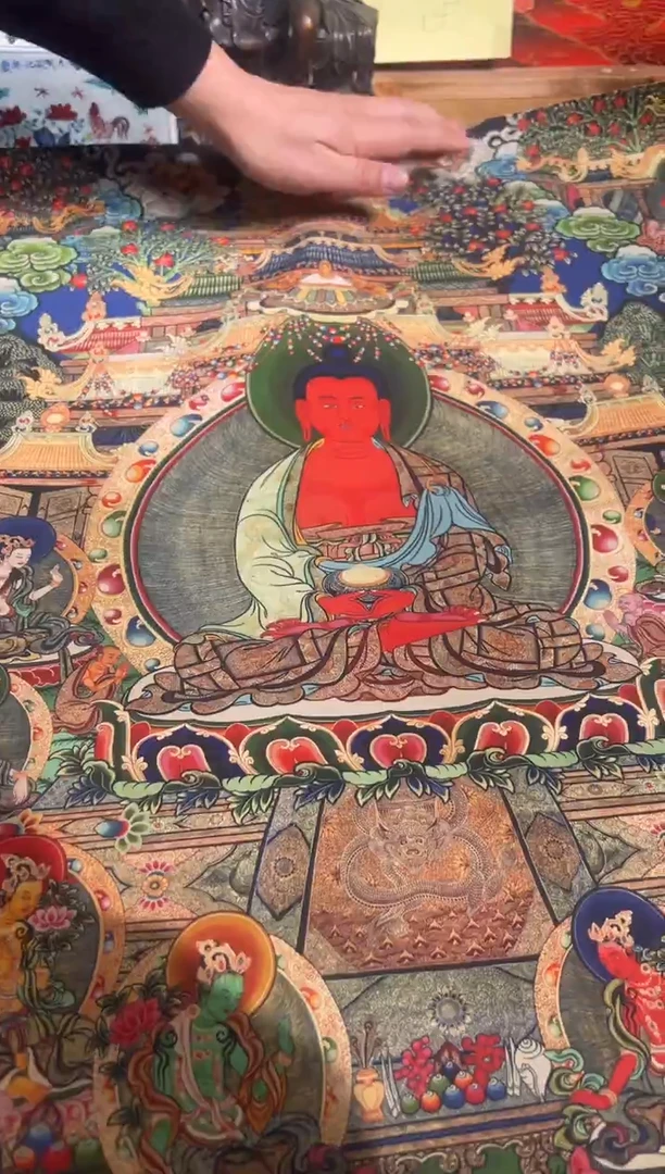 卷轴画卷轴画奥奥的唐卡