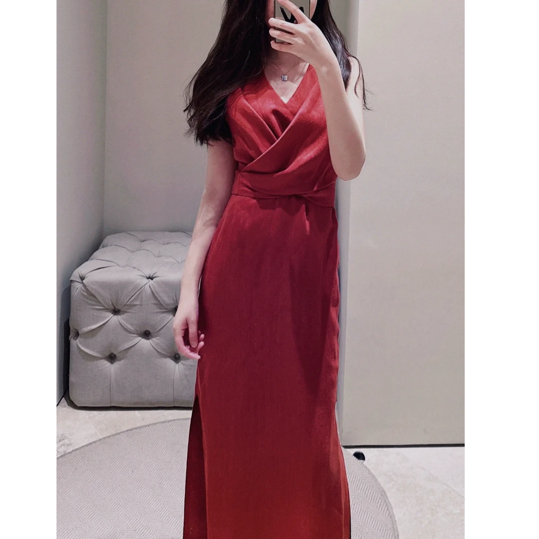 未使用 Brunello Cucinelli/布鲁内洛·库奇内利 无袖连衣裙XS