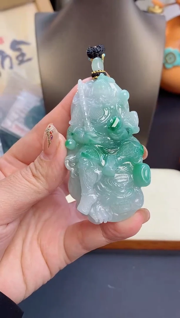 吊坠(不含链)未镶嵌翡翠缅甸天然翡翠吊坠