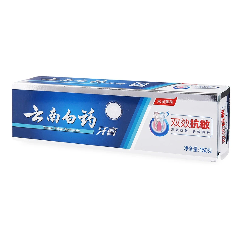 云南白药牙膏蓝色 薄荷味 150g