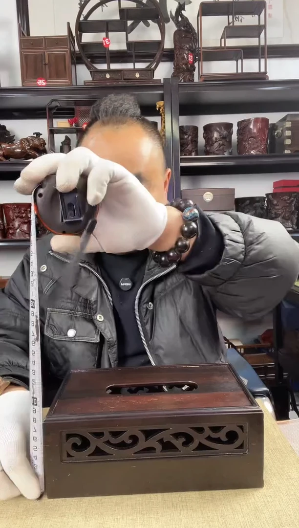 木老李红木工艺品61瑕疵