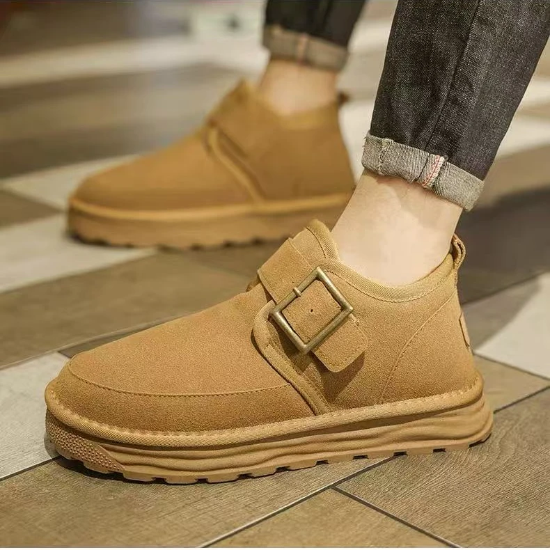 【男鞋】防滑潮流欧美风保暖时尚雪地靴户外男士雪地靴