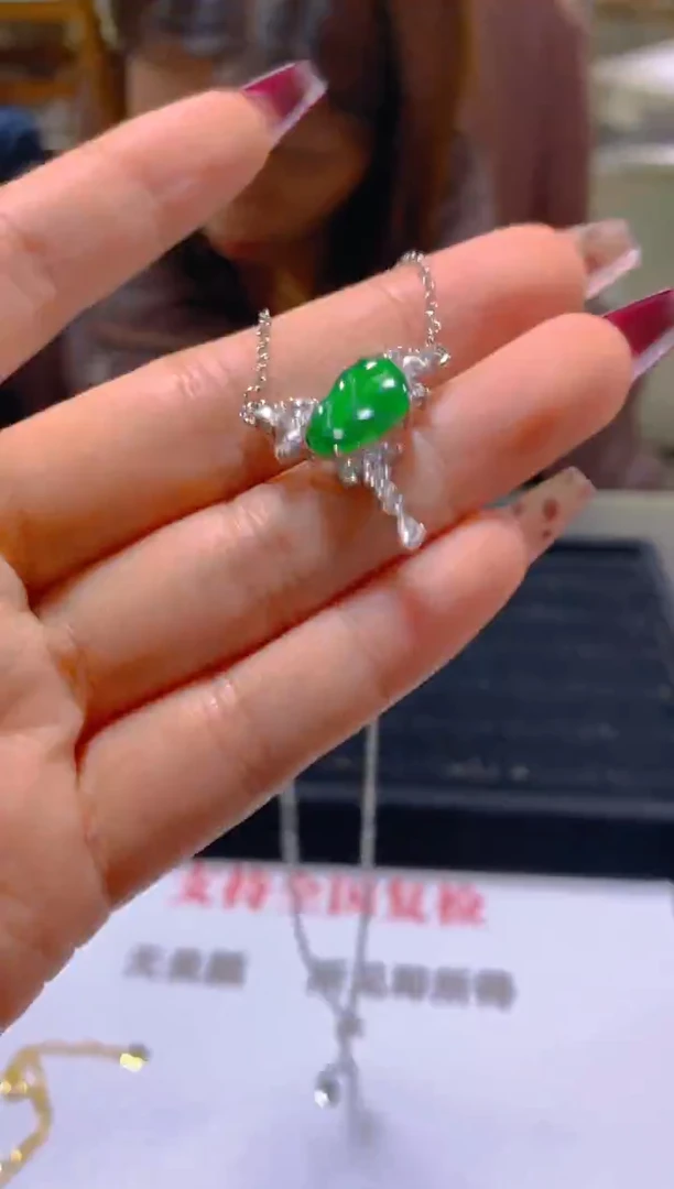 颈饰未镶嵌翡翠多样性发一