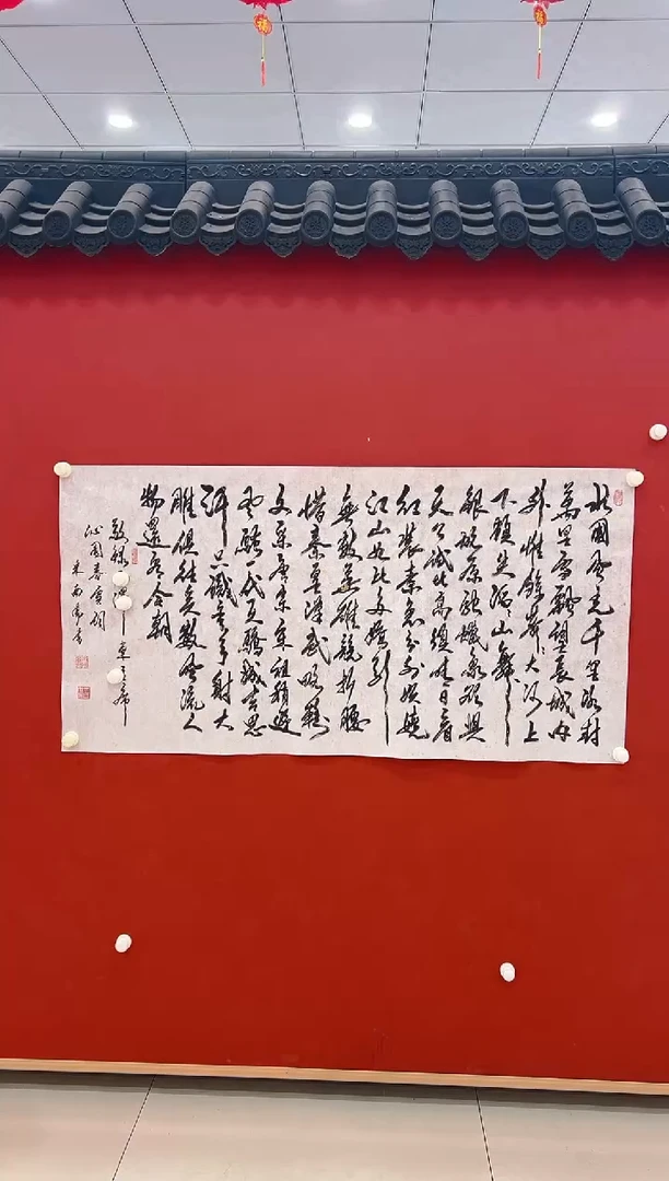 【闪购商品】书法米南阳     书法8平尺