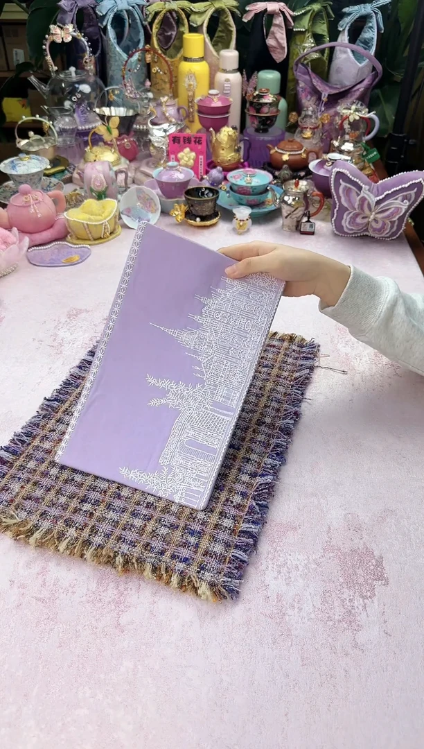 97 紫色 小城堡茶席