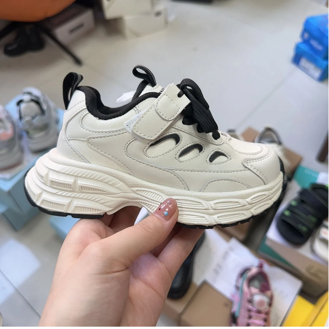 25309四季款款舒适运动鞋黑色（温州童鞋）