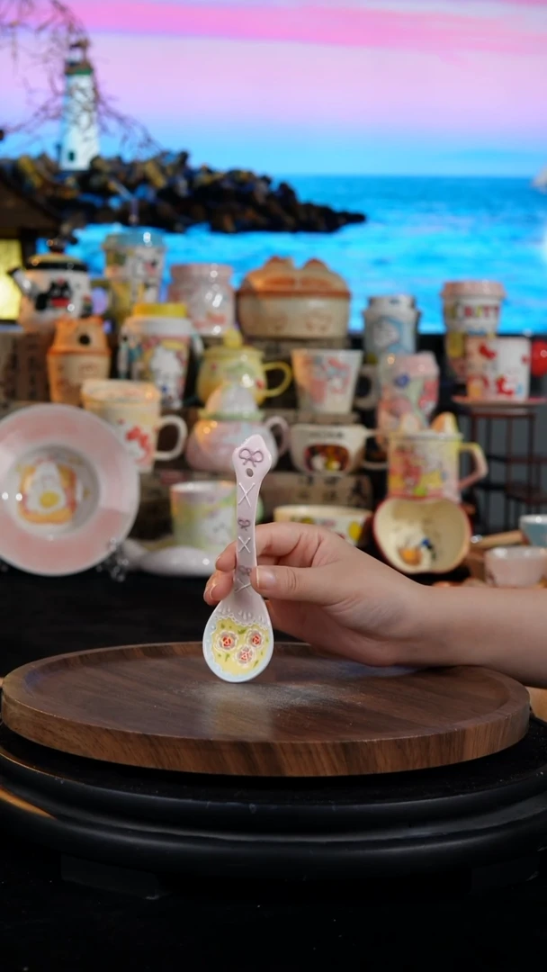 陶瓷便携款手工手绘景德镇陶瓷