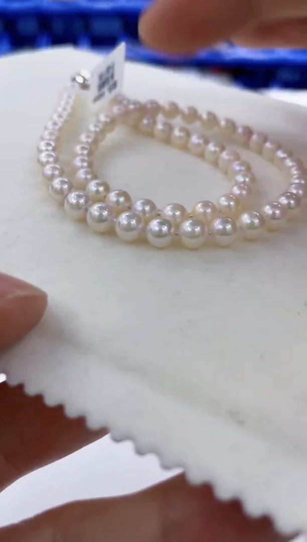 颈饰银S925镶嵌海水珍珠