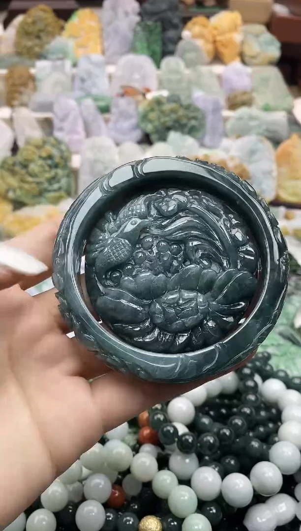 颈饰未镶嵌翡翠083