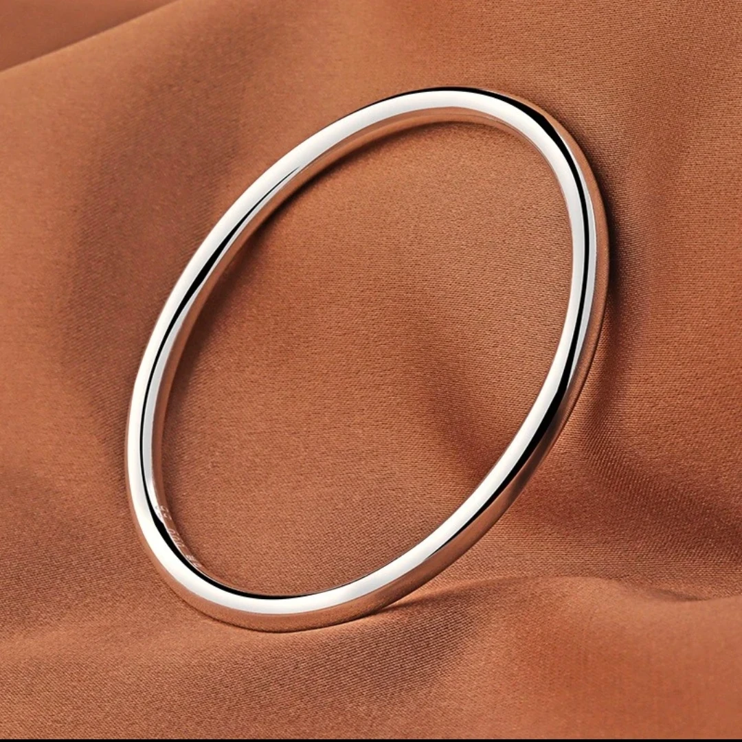 光面素圈手镯SP059