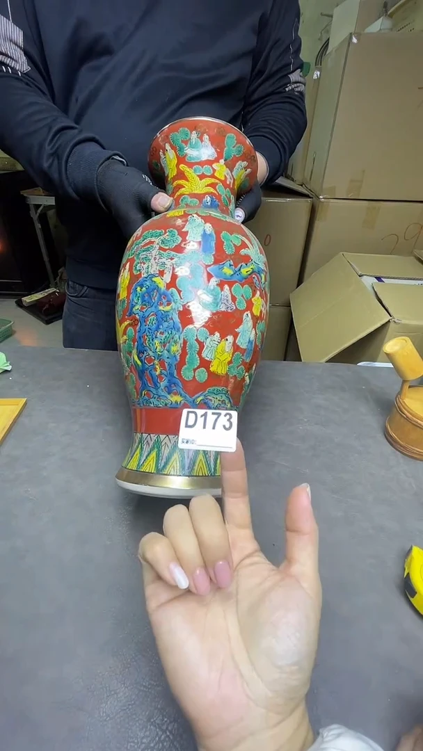 瓷片默认微瑕，谨慎参拍D173木米口径17高42肚径19