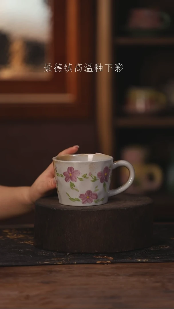 陶瓷景德镇高温釉下手绘陶瓷111
