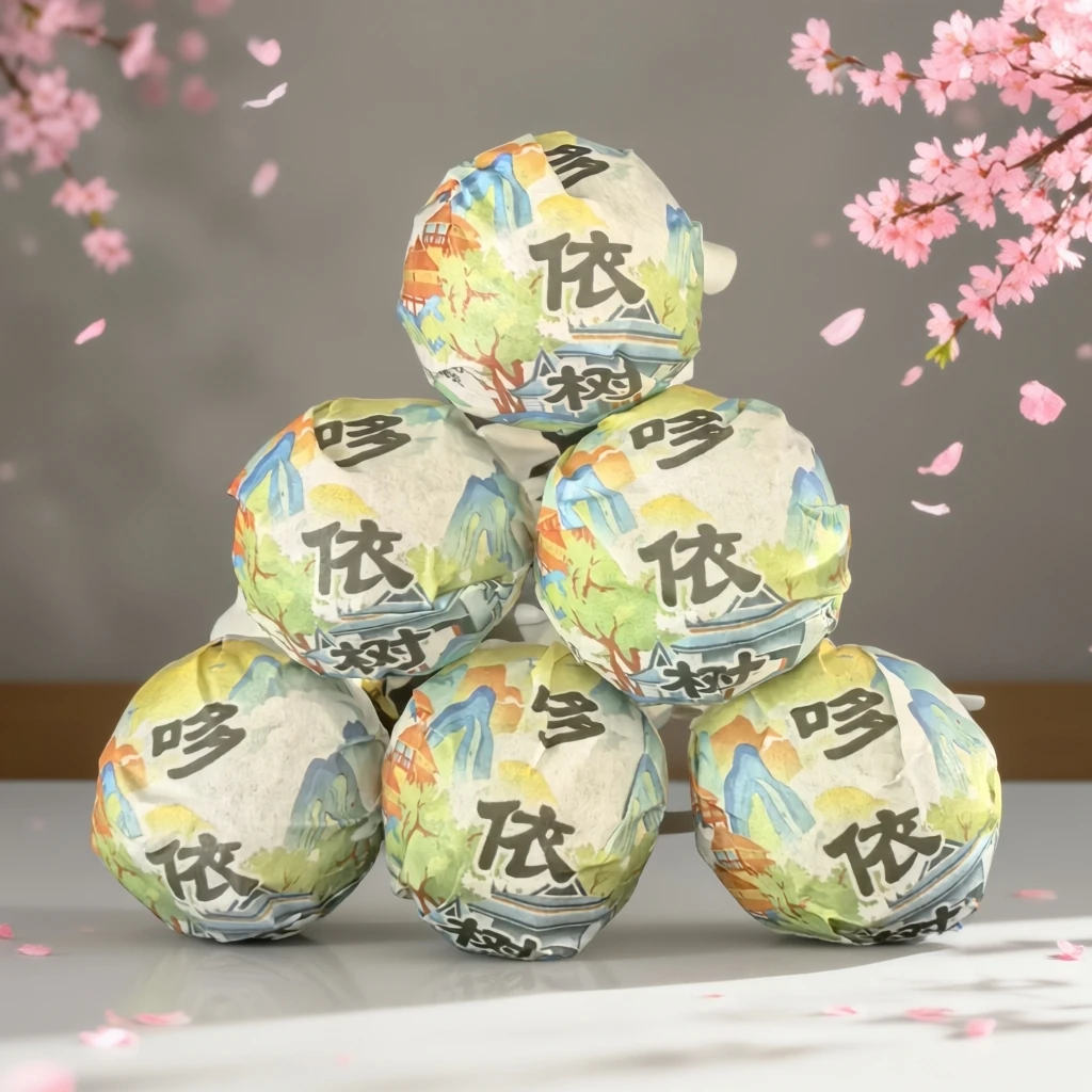 2016年 哆依树古树 8g龙珠 普洱生茶(易武茶区)