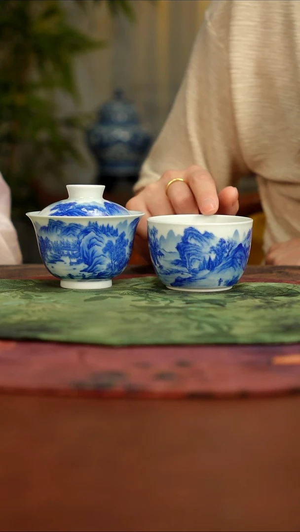 瓷片【昱清】柴窑景德镇手工茶器111