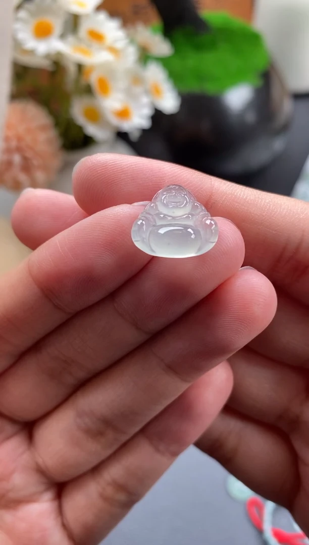 散珠翡翠冰种佛公