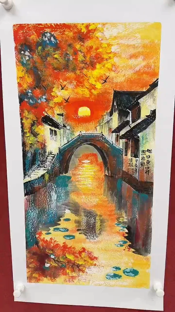 国画月***姐张敬老师国画精品