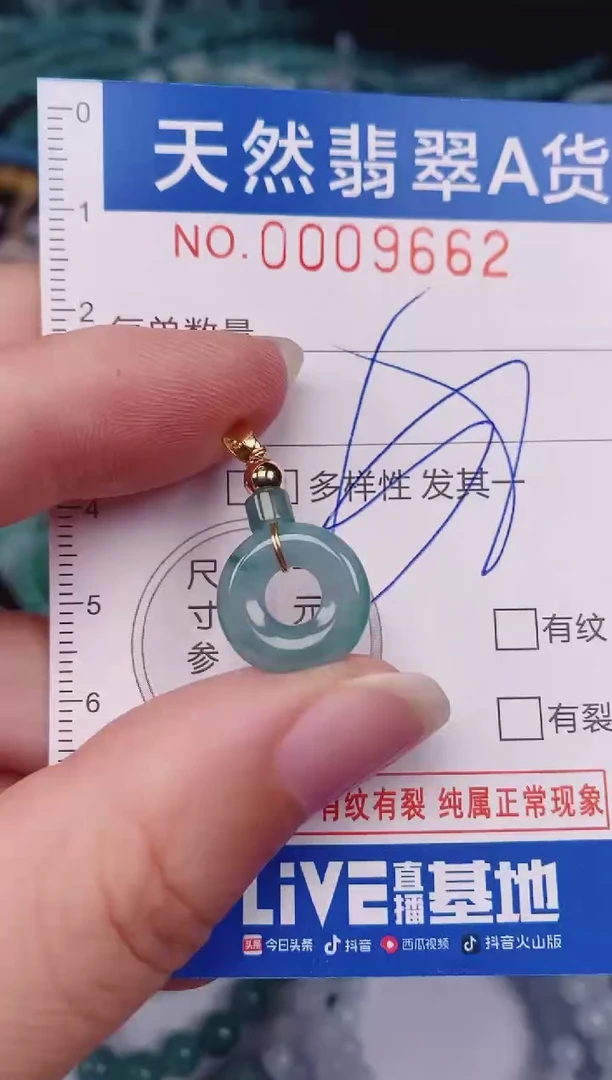 颈饰未镶嵌翡翠00009662