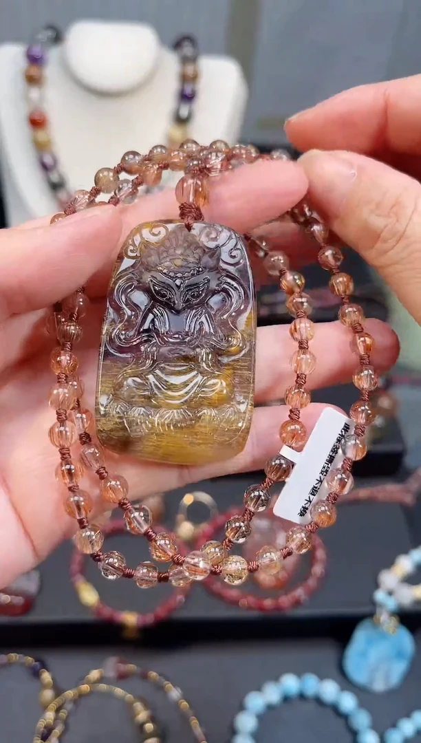 未镶嵌颈饰水晶【百晶灵儿】定制款