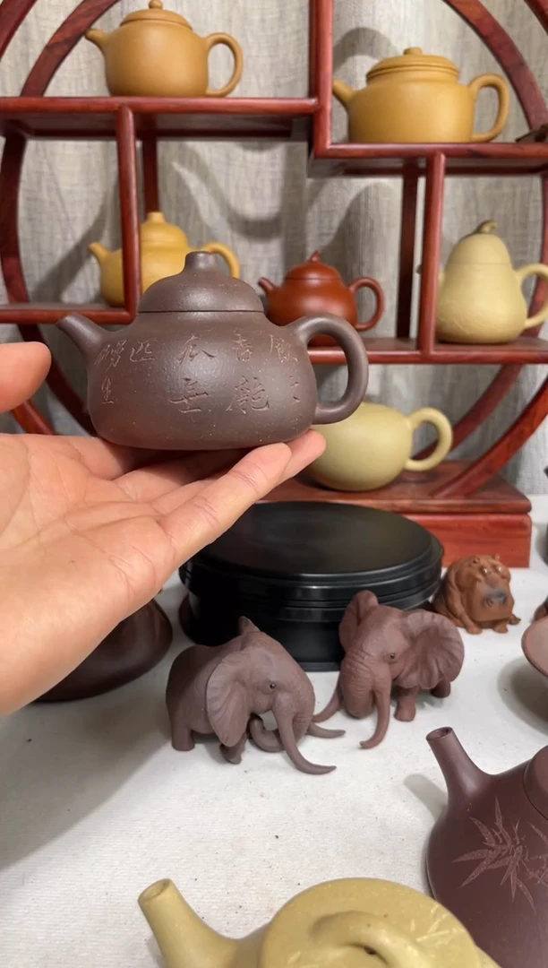 【闪购商品】紫砂茶壶曼生匏瓜