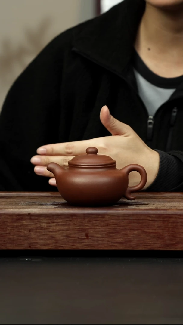紫砂茶壶底槽清 仿古