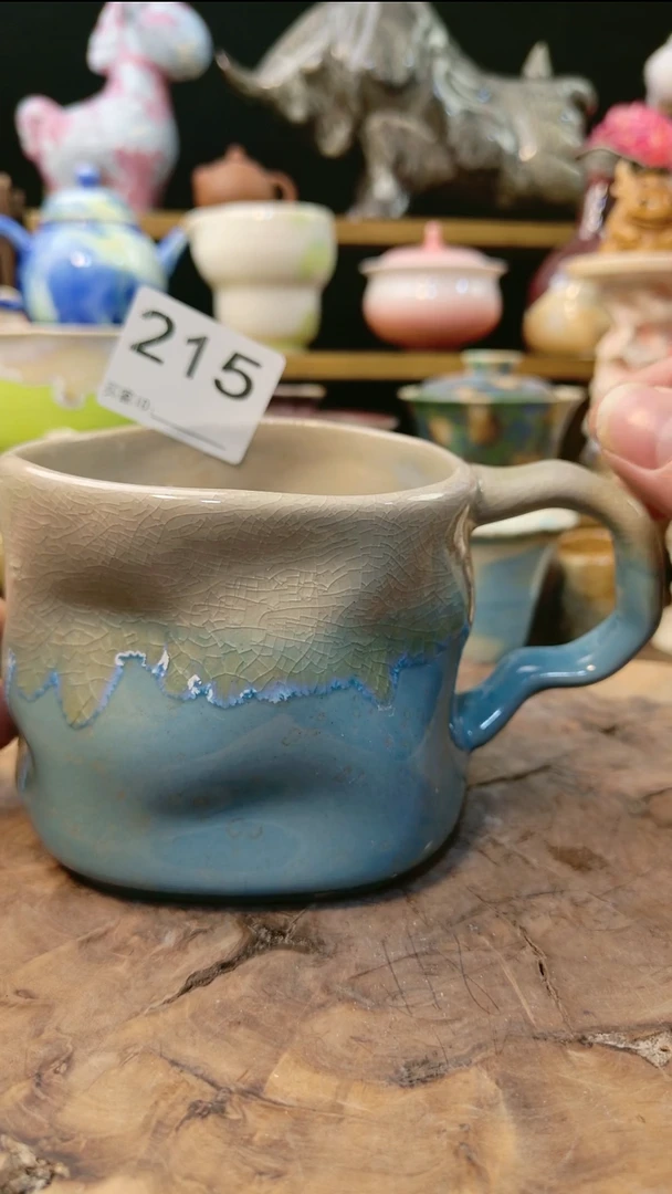 高温颜色釉窑变系列 微瑕