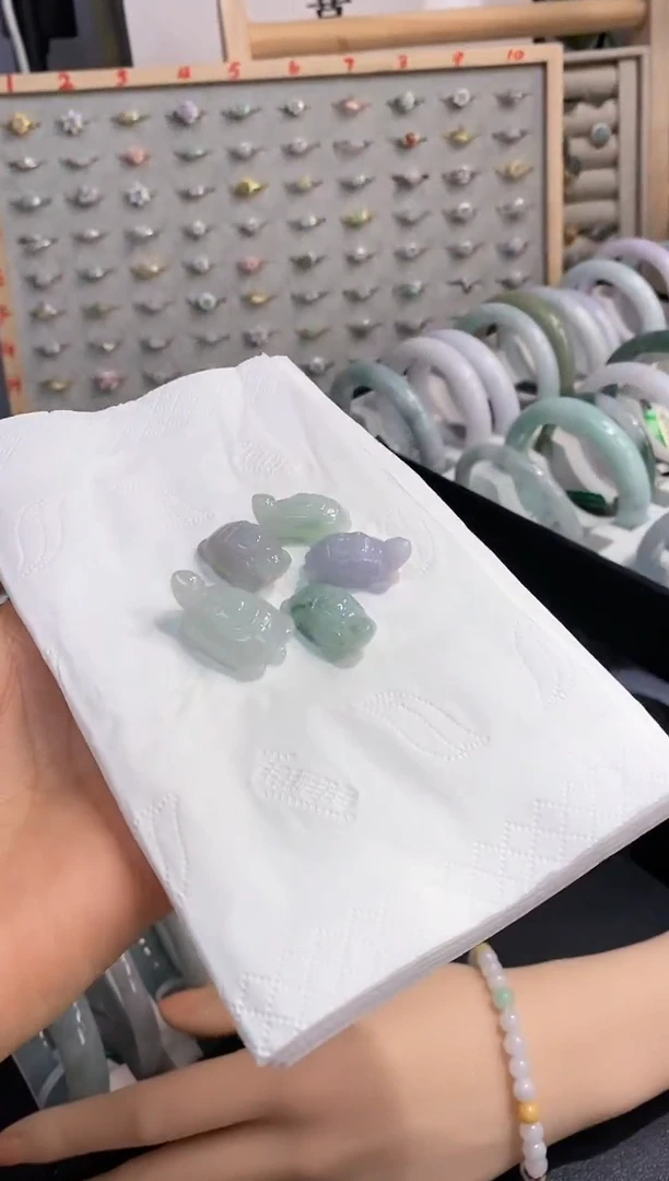 翡翠未镶嵌吊坠(赠链)金钱龟吊坠（多样性发其一）