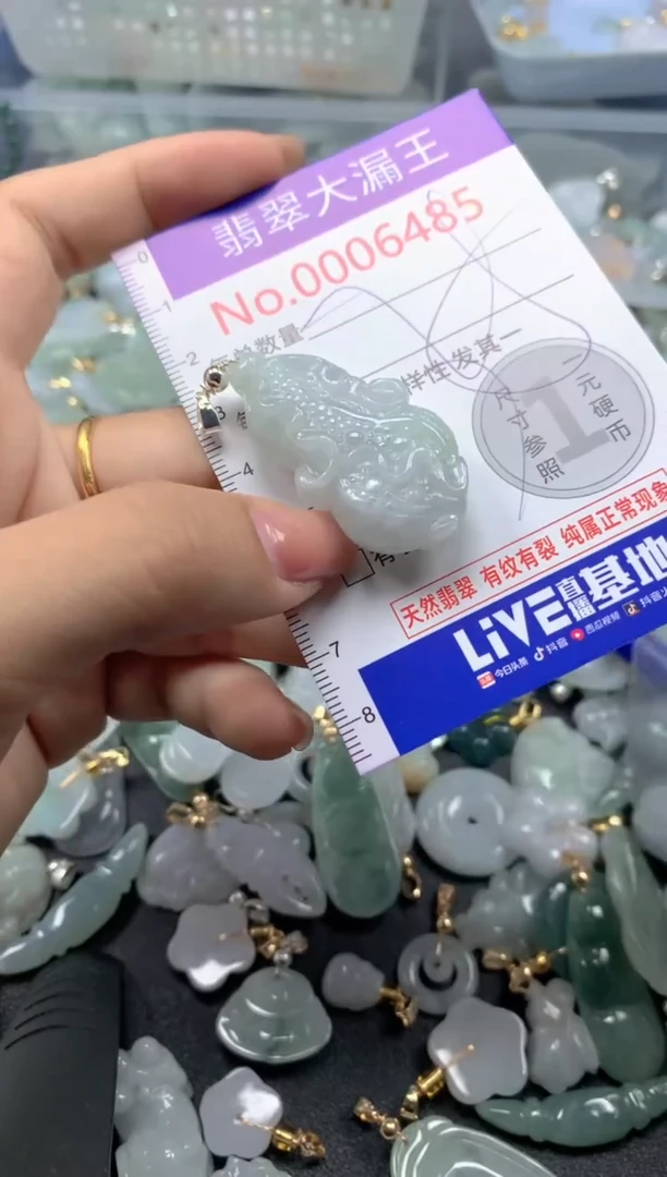 颈饰未镶嵌翡翠6485