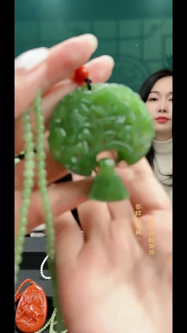 颈饰未镶嵌和田玉纯天然多样性发一