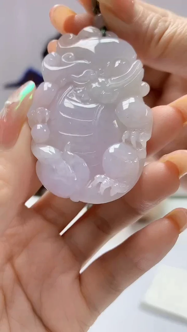 【闪购商品】定制翡翠未镶嵌0405DD-毛货挂件97