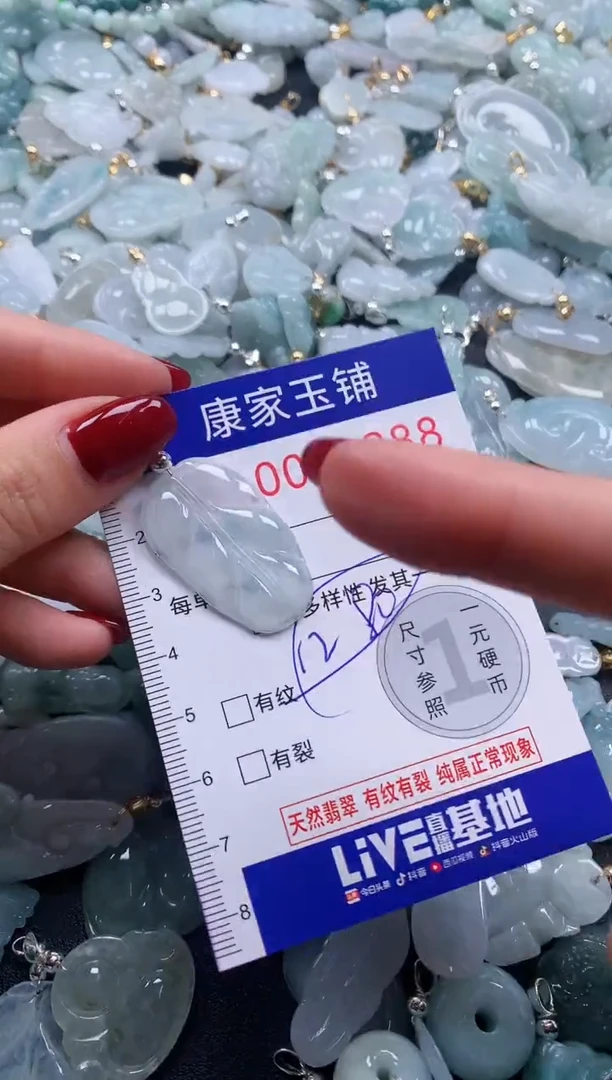 颈饰未镶嵌翡翠3288