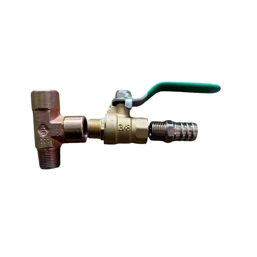 迪尔宁波系列2缸3缸4缸安预热器三通+葛兰（三通颜色随机）